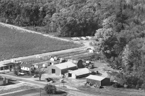 WB Farm 1986 Aerial View